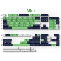 GMK Mint 104+69 SA Profile ABS Doubleshot Keycaps Set for Cherry MX Mechanical Gaming Keyboard